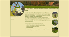 Desktop Screenshot of agrarischenatuurverenigingpan.nl